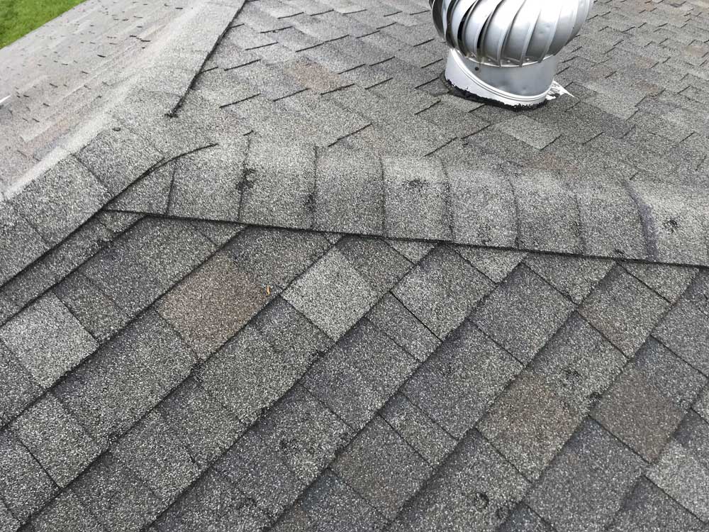 newly installed roof